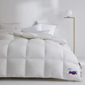 IMG_0646 Siberian White Goose Down Quilt – 220x240cm (Winter Weight)